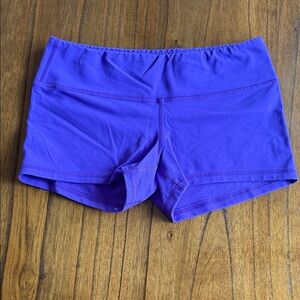 Vibrant Purple Fleo Shorts